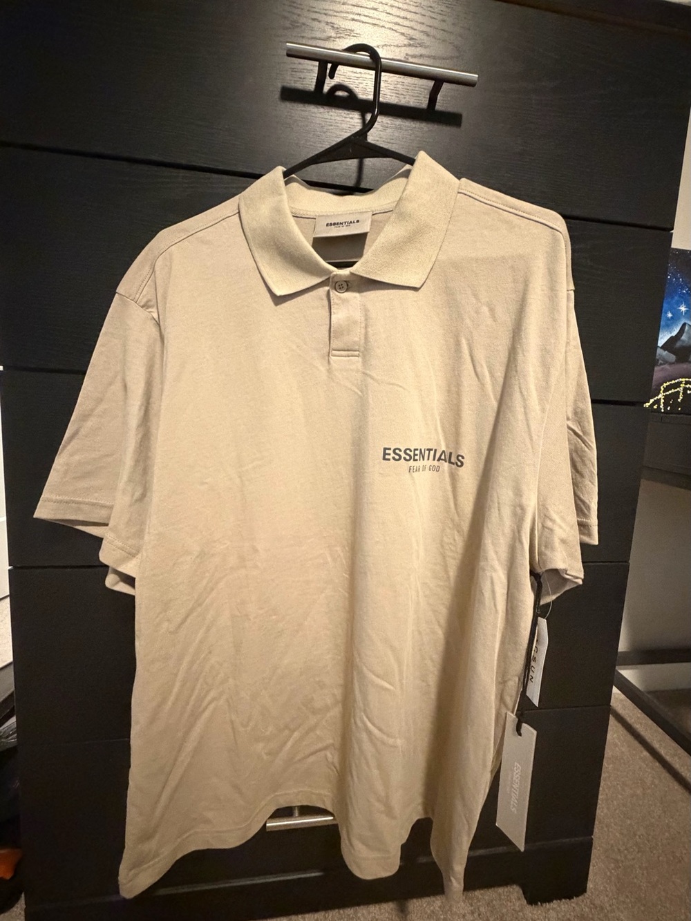 Men Fear of God Essentials polo shirt